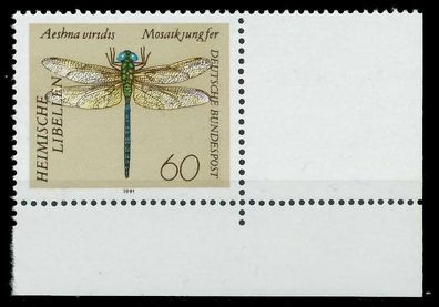 BRD 1991 Nr 1549 postfrisch ECKE-URE X85D98E