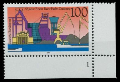 BRD 1991 Nr 1558 postfrisch Formnummer 1 X85DAAA