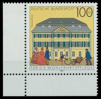 BRD 1991 Nr 1567 postfrisch ECKE-ULI X85EBF2