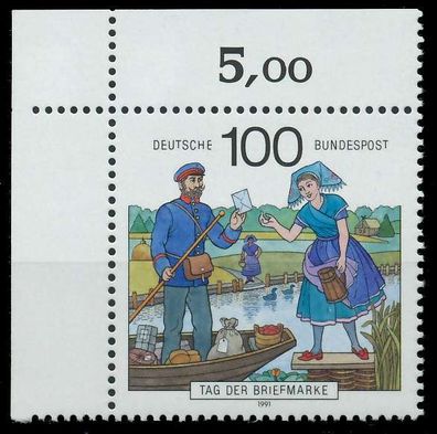BRD 1991 Nr 1570 postfrisch ECKE-OLI X85EC3A