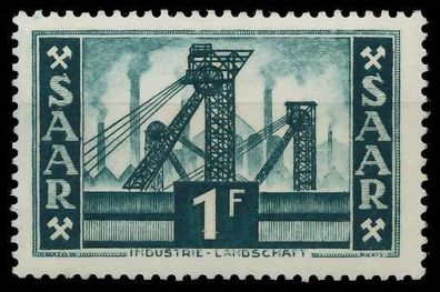 Saarland 1952 Nr 319 postfrisch S3FD186