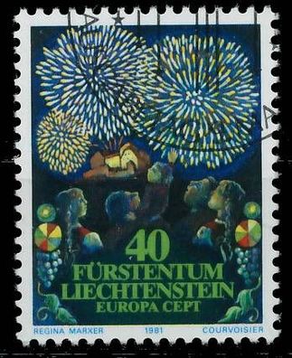 Liechtenstein 1981 Nr 764 gestempelt S4FD8E2