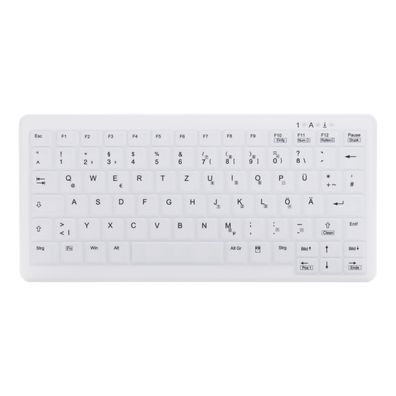 Active Key MedicalKey AK-C4110 kabellose Tastatur - QWERTZ DE - weiß