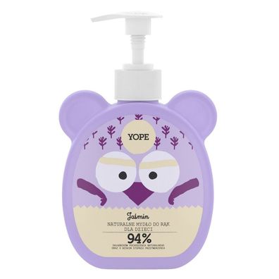 YOPE Natürliche Handseife für Kinder Jasmine 400ml