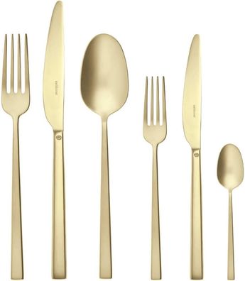 Sambonet Besteckset Rock Antique Champagne 36-teilig