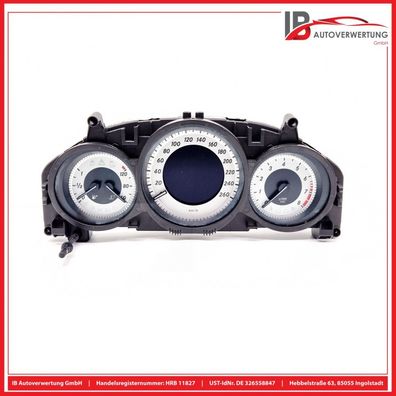Tacho Kombiinstrument A2049004009 A2C8159220 Mercedes C-KLASSE W204 C180 CGI
