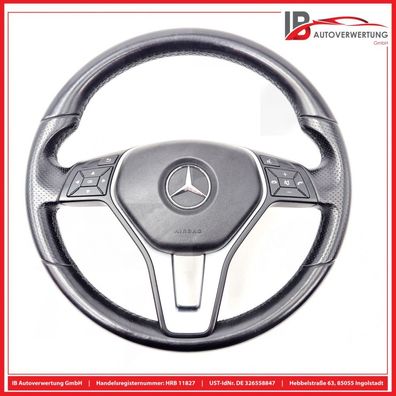 Lenkrad LEDER Lenkrad A2184600518 Mercedes C-KLASSE W204 C180 CGI Original