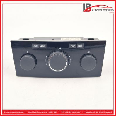 Heizungsbetätigung Klimabedienteil 13274231 OPEL ASTRA H L35 1.7 CDTI GM