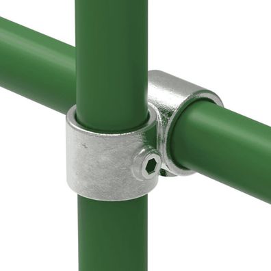 Rohrverbinder | Kreuzstück vorgesetzt 90° | 161A27 | 26,9 mm | 3/4" | Feuerverzinkt