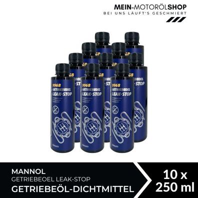 Mannol Getriebeoel Leak-Stop Getriebeöl-Dichtmittel 10x250 ML