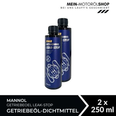 Mannol Getriebeoel Leak-Stop Getriebeöl-Dichtmittel 2x250 ML