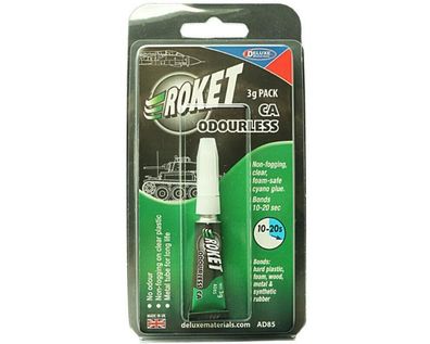 Krick Deluxe Materials Roket Odourless Cyano 3g AD85 Kleber 44154