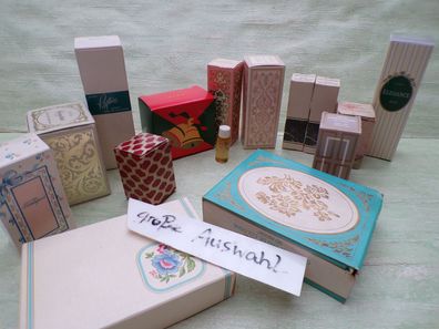 ALT Vintage Avon Parfum Timeless MoonwindRoses Odyssey Unforgettable Honesty uva