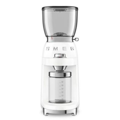 Gebraucht - Wie Neu: SMEG Kaffeemühle weiß 50's Style
