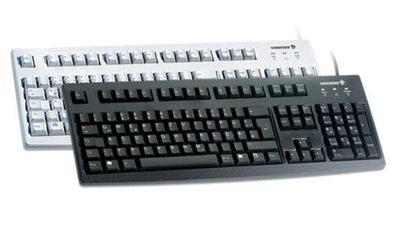 Cherry G83-6105 USB, RD, Kabelgebunden, USB, Schwarz