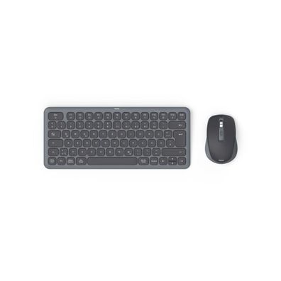 Hama WKM-500 - Tastatur-und-Maus-Set - Mehrgeräte