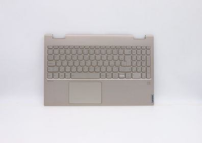Lenovo 5CB0U43845, Gehäuse-Unterteil+Tastatur, Tschechisch, Slowakisch, Lenovo, Yoga