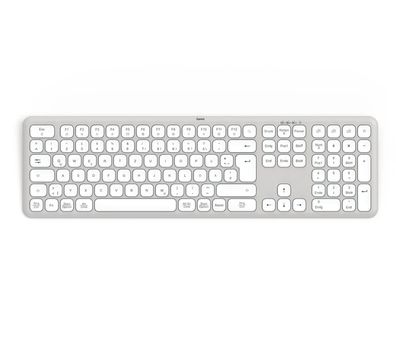 Hama WK-550, Volle Größe (100%), Kabellos, RF Wireless + Bluetooth, Scherenschalter,