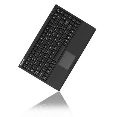 KeySonic ICY BOX ACK-540U+, Mini, Kabelgebunden, USB, Membran Key Switch, Schwarz