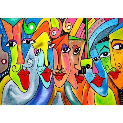 ENJOY Puzzle Gesichter des Lebens 1000 Teile