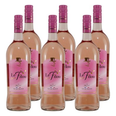 Le Filou Sweet Rosé -lieblich- (6 x 1,0L)