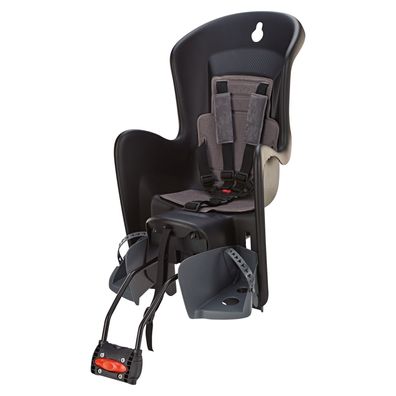 Polisport Fahrrad-Kindersitz Bilby RS 0023 für 9 bis 22 kg mit 5-Punkt-Gurt