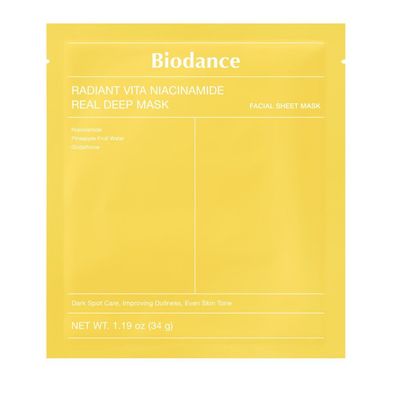 Biodance Radiant Vita Niacinamid Echte Tiefenmaske 34 g