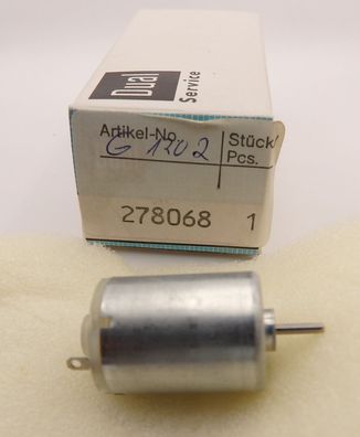 Original Dual 278 068 DC Motor f C 818 Cassette Deck Steuermotor Kurvenrad NOS