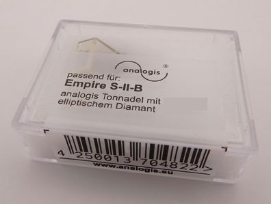 Diamant Nadel für Empire 800 S-II B / Philips GP 406 III 420 III elliptisch NOS