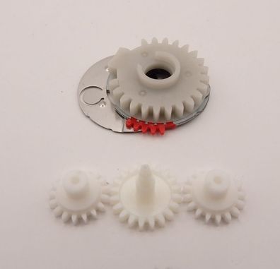Original Philips Turbo Drive Steuerrad Zahnrad Set 482252220451 Dual 290188 NOS