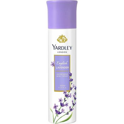 English Lavender By Yardley Body Spray Tbc Check Aerosol 75ml