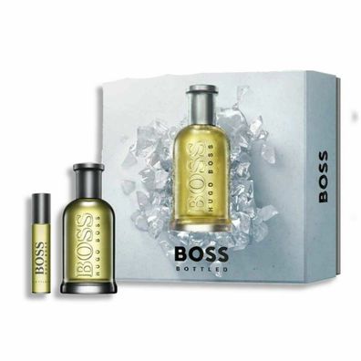Hugo Boss Bottled Giftset Edt Spray 100ml/Edt Spray 10ml 110ml