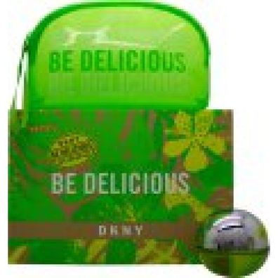 DKNY Be Delicious Women Giftset Edp Spray 30ml/Cosmetic Case 30ml