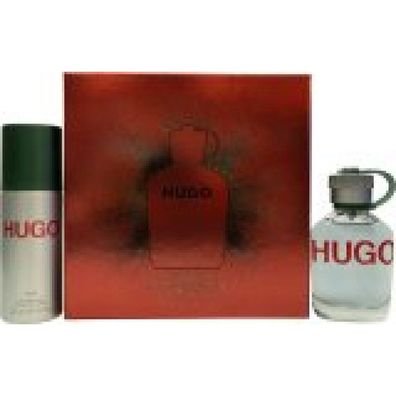 Hugo Boss Hugo Man Giftset Edt Spray 75ml/Deostick 75ml 150ml