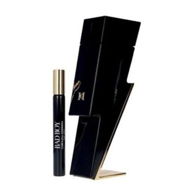 SET Carolina Herrera Bad Boy EDT Spray 100ml + EDT Spray 10ml