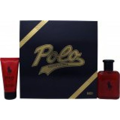 Polo Red Geschenk-Set 75ml EDT + 50ml Dusch Gel