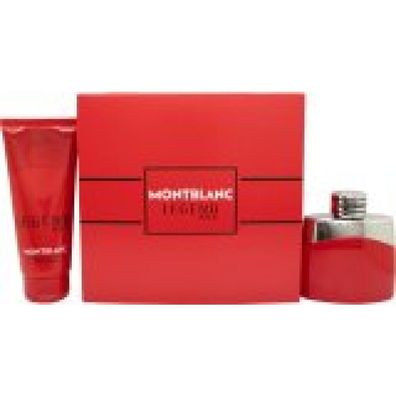Mont Blanc Legend Red Gift Set 50ml EDP + 100ml Shower Gel