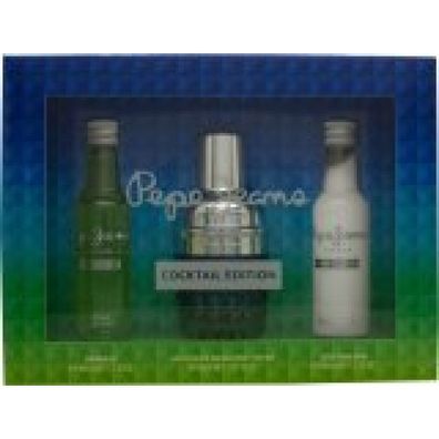 For Him Cocktail Geschenk-Set 30ml EDT + 50ml Duschgel + 50ml Aftershave-Balsam