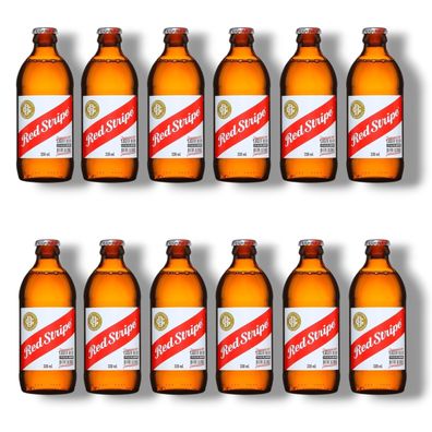Red Stripe Beer 12 x 0,33l - Jamaican Lager 4,7 % Vol