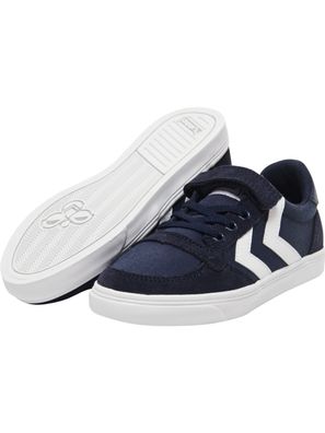 Hummel Kinder Sneaker Slimmer Stadil Low Jr Dress Blue