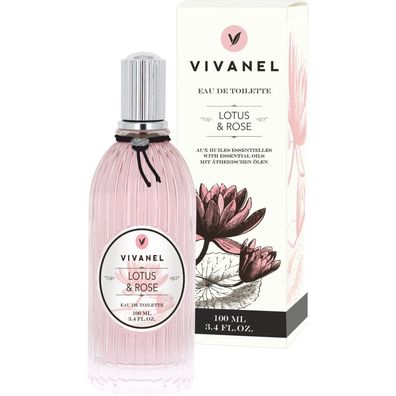 Toilettenwasser Lotus & Rose (Eau de Toilette) - Volumen: 100 ml
