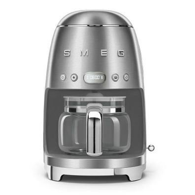 Gebraucht-Wie Neu: Smeg Filtermaschine Edeltstahl 50's DCF02SS