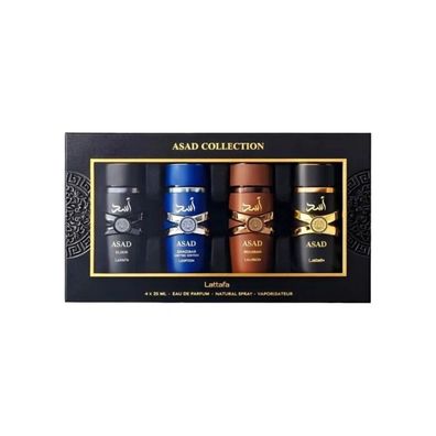 Lattafa Asad Collection 4× 25 ml