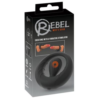 Cock Ring With A Vibrating Stimulator