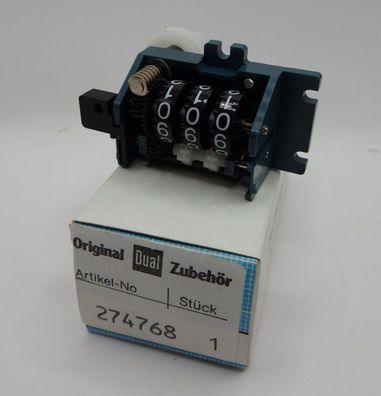 Dual 274768 Zähler komplett C802 C808 Kassettendeck Tape Counter Original NOS