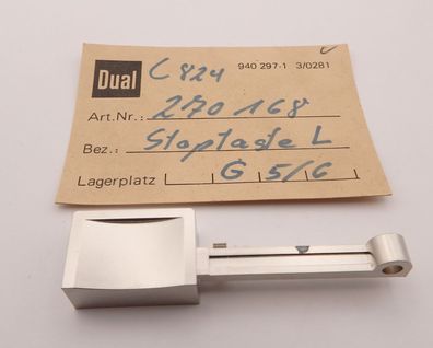 Original Dual 270168 Stoptaste L Stop Key f C 824 Cassette Deck Taste NOS