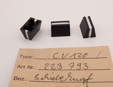 3er Set - Original Dual Schiebeknopf 223793 für CV 120/ 121 / KA 260 / 460 NOS