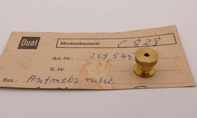 Original Dual 269545 Antriebsrolle f. C 844 C 828 Capstan-Motor Messing-Pulley