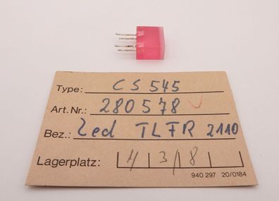 Dual 280578 LED TLFR 2110 Stroboskop Anzeige (3er Set) Plattenspieler NOS CS 545