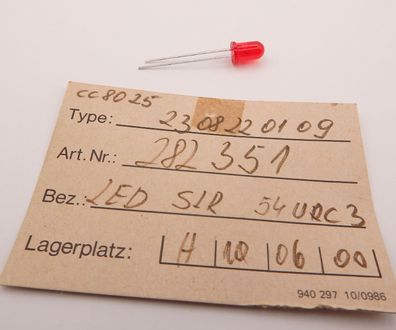 Dual 282351 LED SLR 54 URC 3 Anzeige (8er Set) CC8030 CV3600 C819 Original NOS